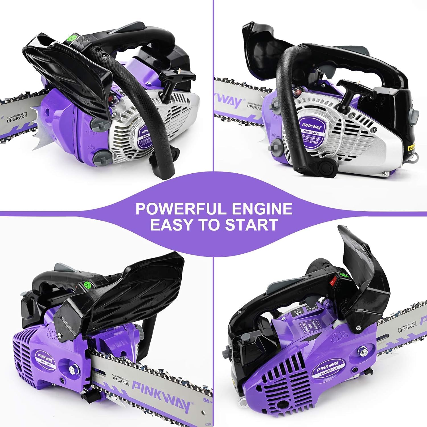Pinkway top-handle ergonomic design for comfortable operation