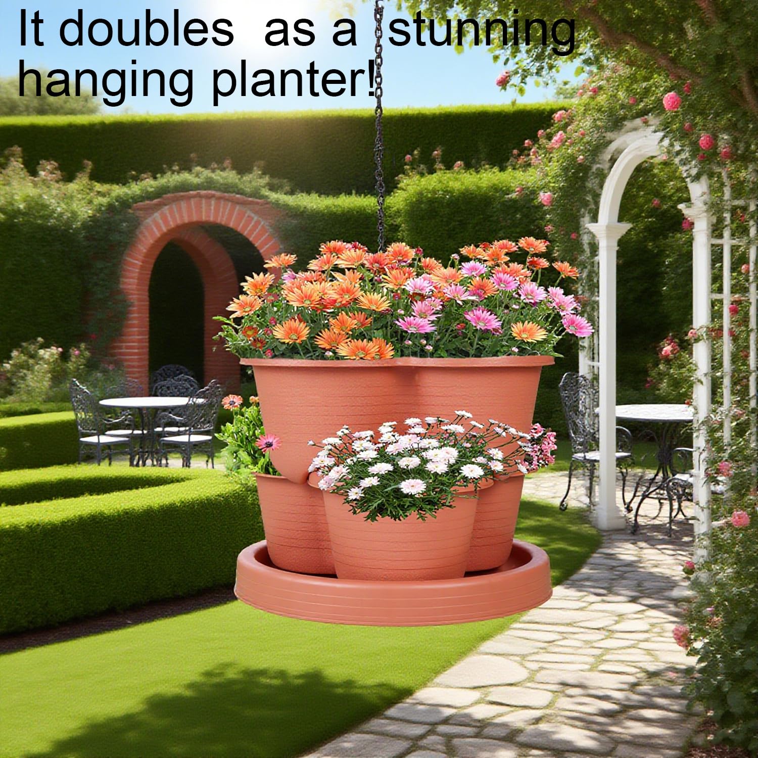 Pinky Family indoor and outdoor setup adapts to your space and light.