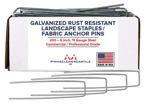 Pinnacle Mercantile garden stakes for sturdy landscape support.