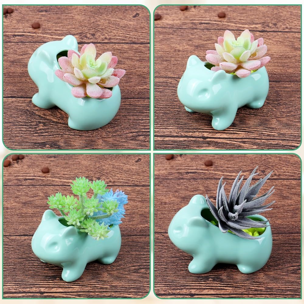 Pinsjar 13cm planter fits desks, shelves, or countertops.
