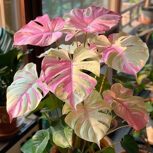 PIPA PAPA 50pcs Monstera seeds mix ready for planting, ideal for beginners.