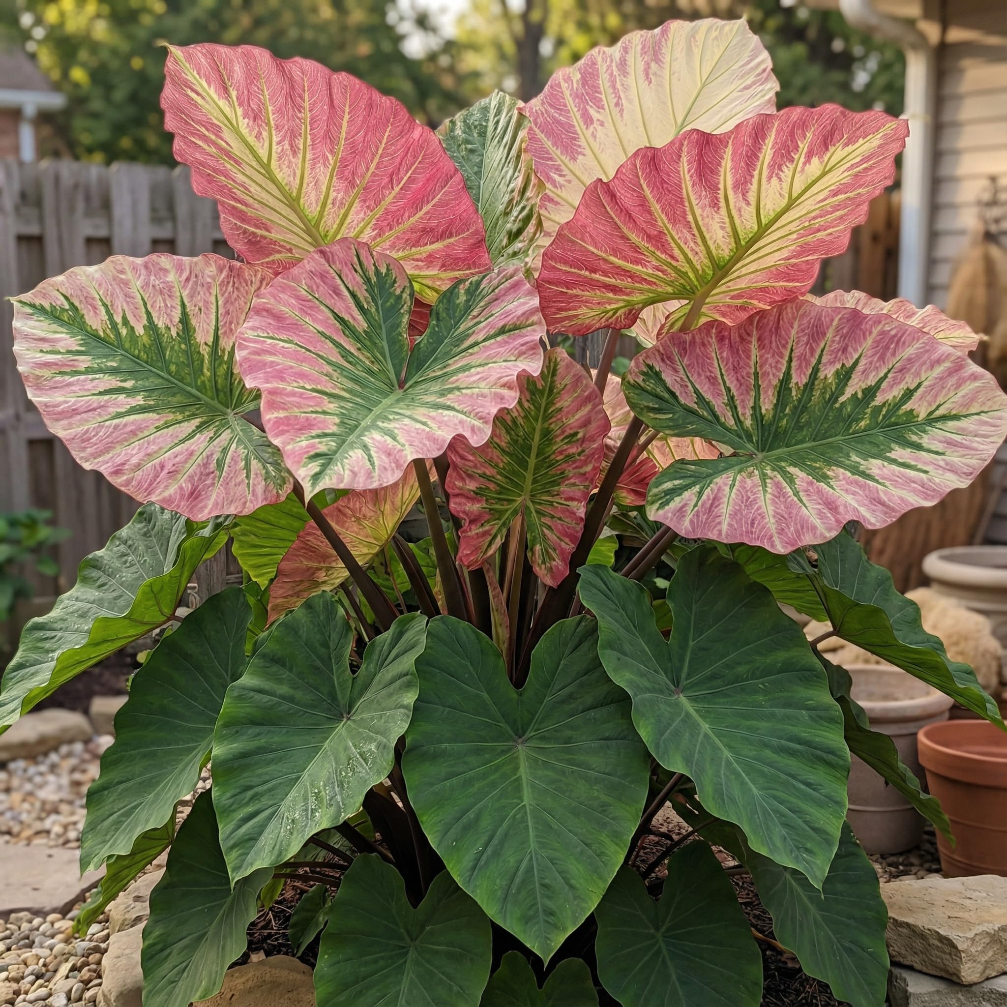 PIPA PAPA Colocasia seeds 40-pack ready for germination and lush foliage.