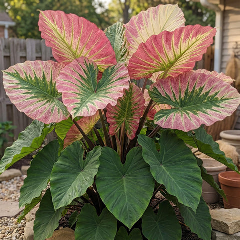 PIPA PAPA Colocasia seeds 40-pack ready for germination and lush foliage.