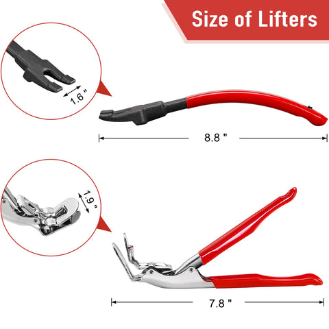 PIQUEBAR grill grate lifter demonstrates double-support grip on cast iron grates.
