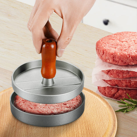 PIQUEBAR multiuse press suits vegan burgers and other small patties.