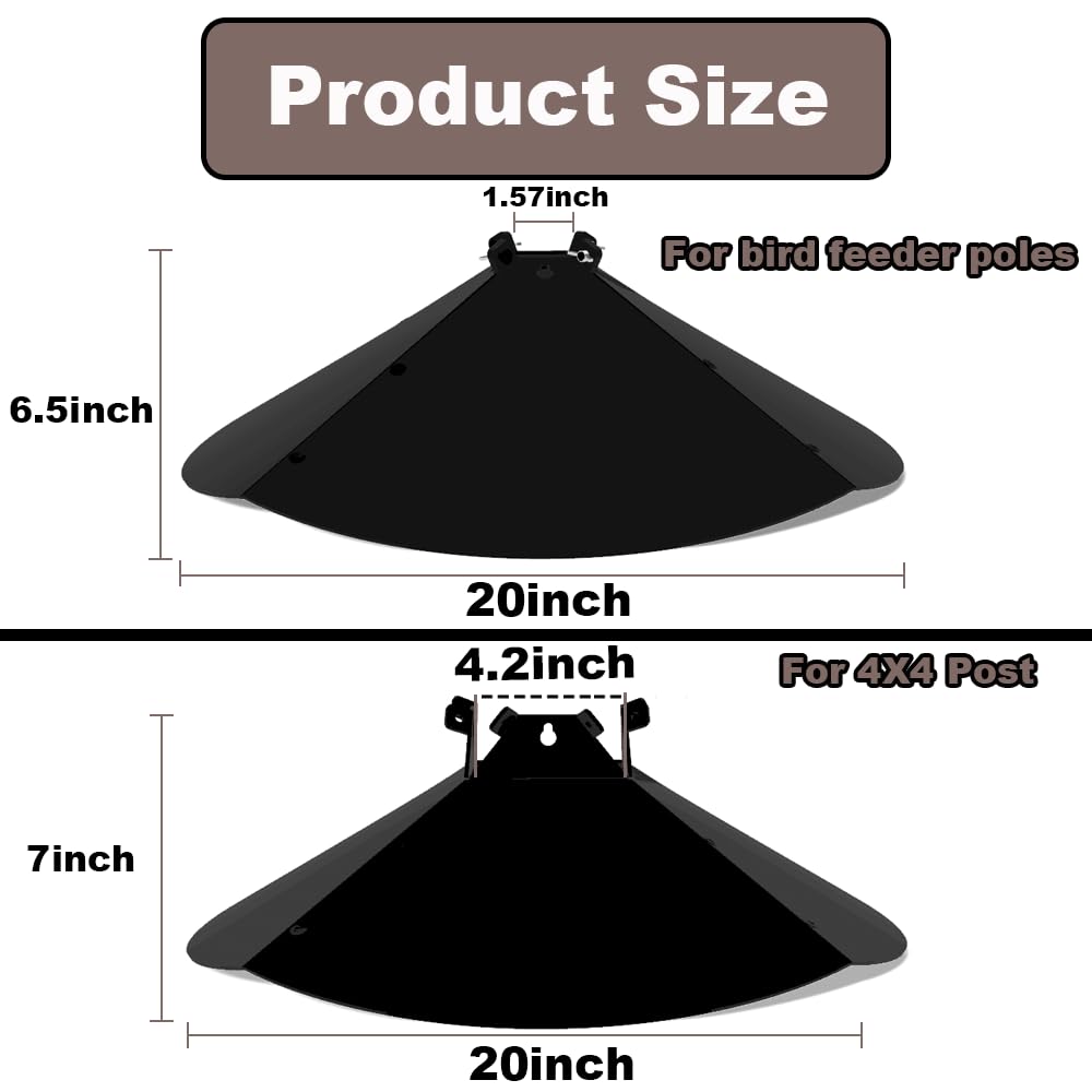 PirateAnt adjustable opening design adapts to different pole sizes for easy setup.