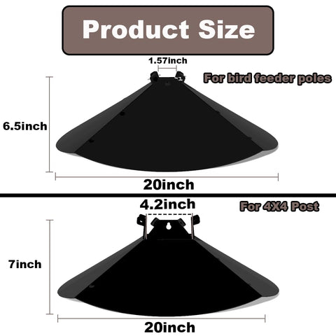 PirateAnt adjustable opening design adapts to different pole sizes for easy setup.