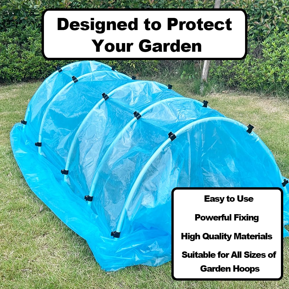 PirateAnt netting fixer clips keep plant coverings in place.