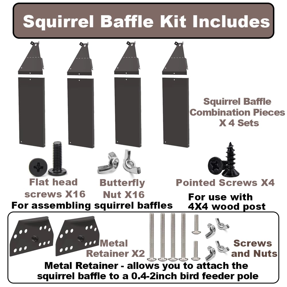 PirateAnt baffle's smooth finish is easy to wipe clean.
