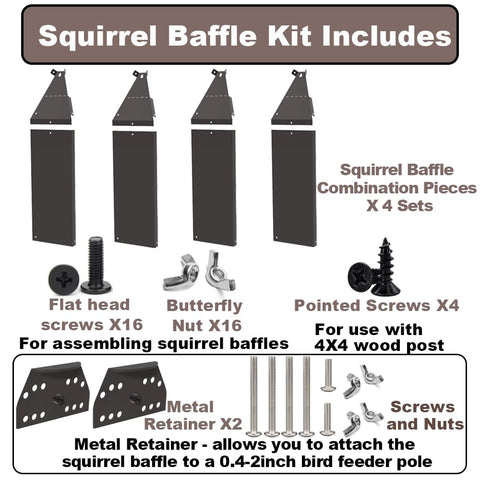 PirateAnt baffle's smooth finish is easy to wipe clean.