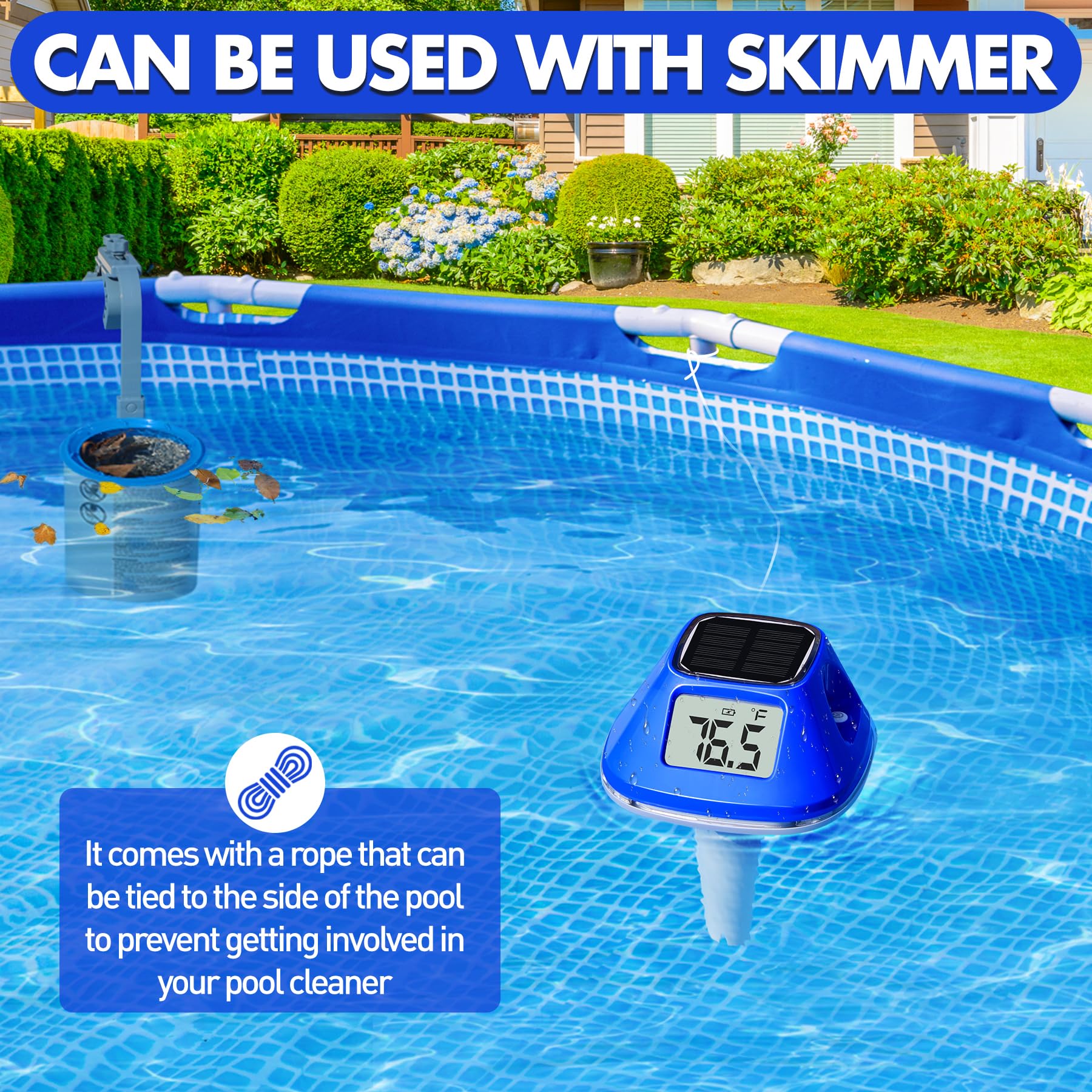 Pircaath accurate-temperature sensor works underwater for reliable pool readings
