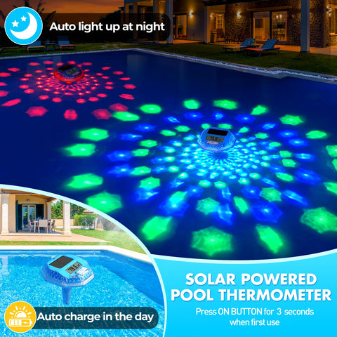 Pircaath thermometer solar panel highlighting battery-free operation