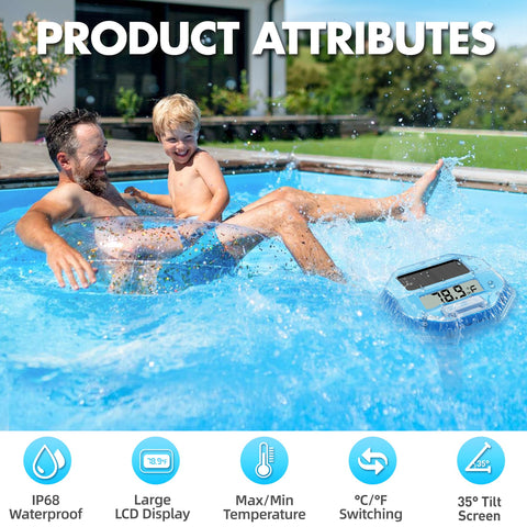 Pircaath thermometer IP68 seal protects internals for durability