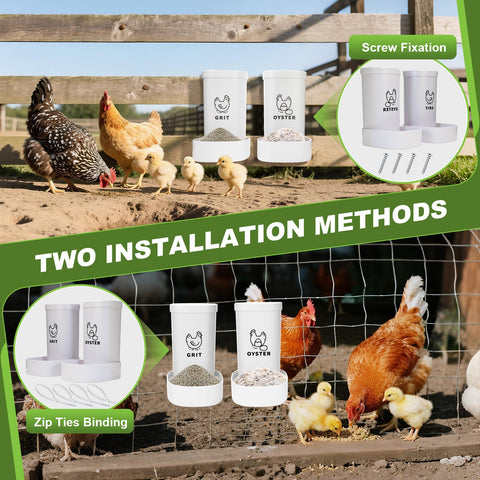 PIREKZUNT versatile feeder suitable for backyard and farm coops