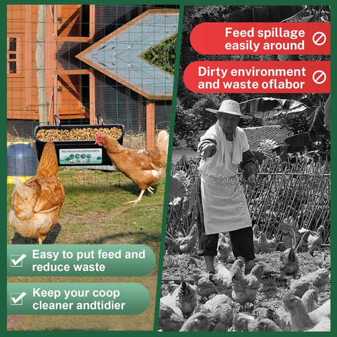 PIREKZUNT durable PP construction offers long-lasting, safe feed delivery.
