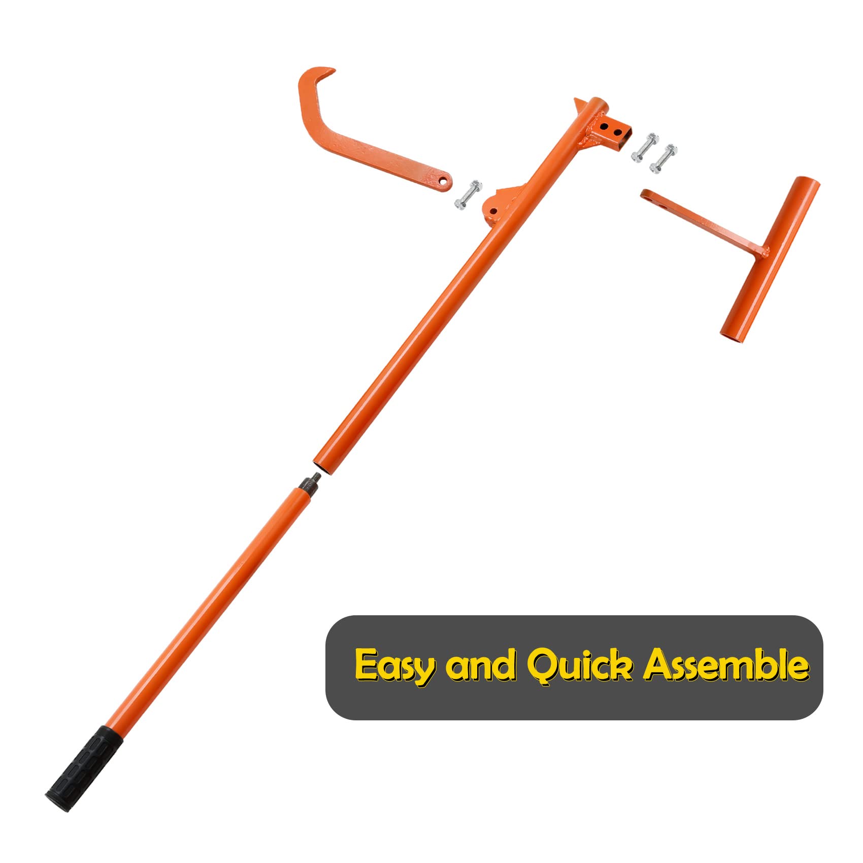 PIRIPARA heavy-duty carbon steel construction and rust-resistant coating.
