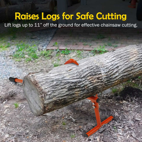 PIRIPARA adjustable hook enables grabbing various log sizes.