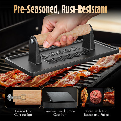 Pisol Smash Burger Press 2-pack is dishwasher safe for easy cleaning.
