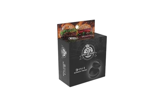 Pit Boss 3-In-1 Burger Press cleanup with non-stick surface
