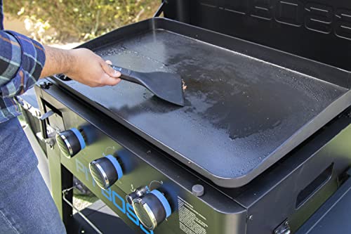 Pit Boss 40934 handle-closeup shows nylon tool with soft-touch grip for comfortable use.
