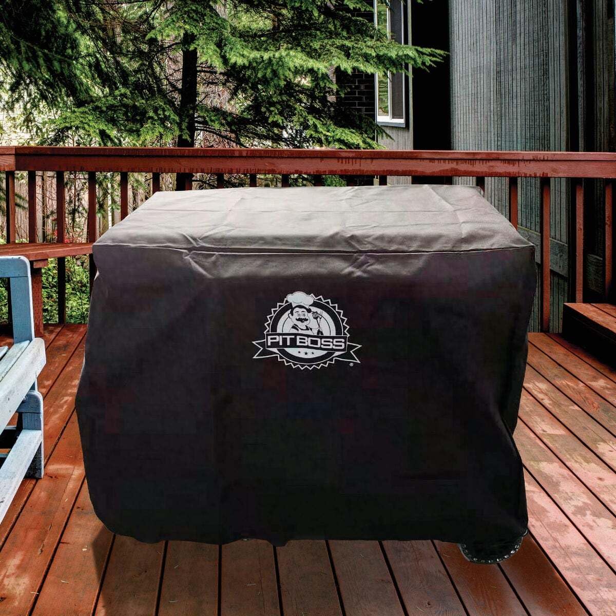 Pit Boss 4B Ultimate griddle cover UV protection preserves finish outdoors.