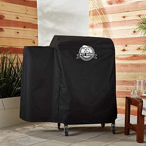 Pit Boss cover demonstrates quality construction for outdoor use