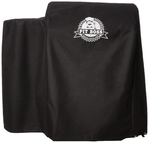 Pit Boss 700FB grill cover PVC backing provides weather-resistant shield