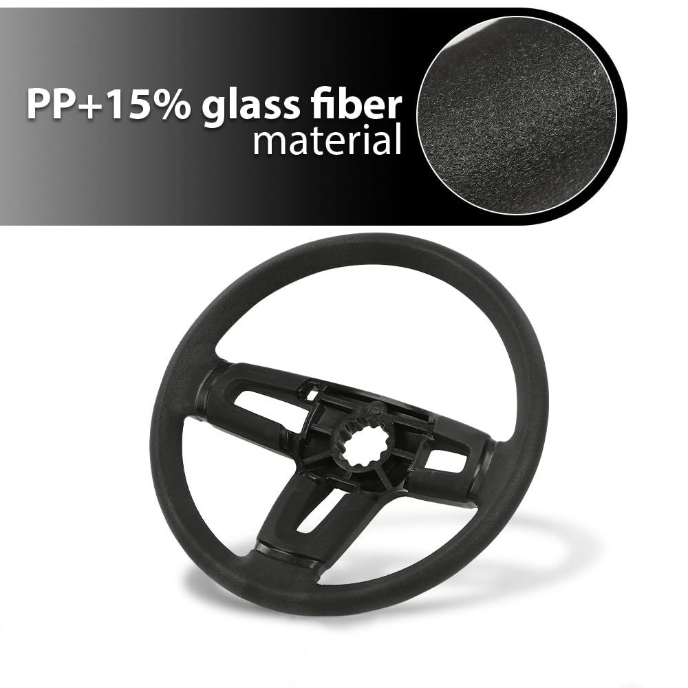 PIT66 mower steering wheel meets OE standards for a like-original fit.