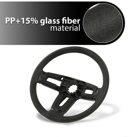PIT66 mower steering wheel meets OE standards for a like-original fit.
