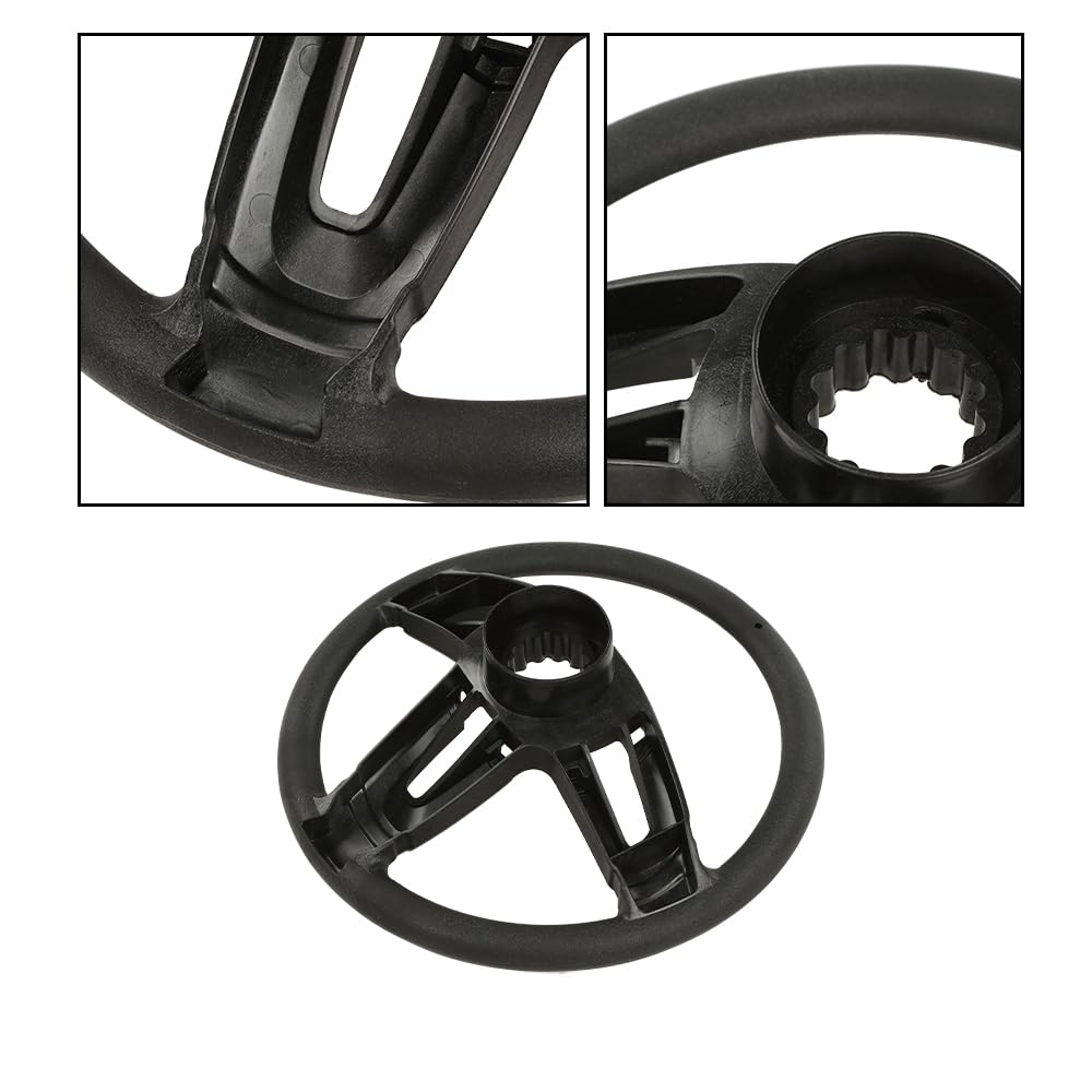 PIT66 steering wheel is weather-resistant for outdoor use.