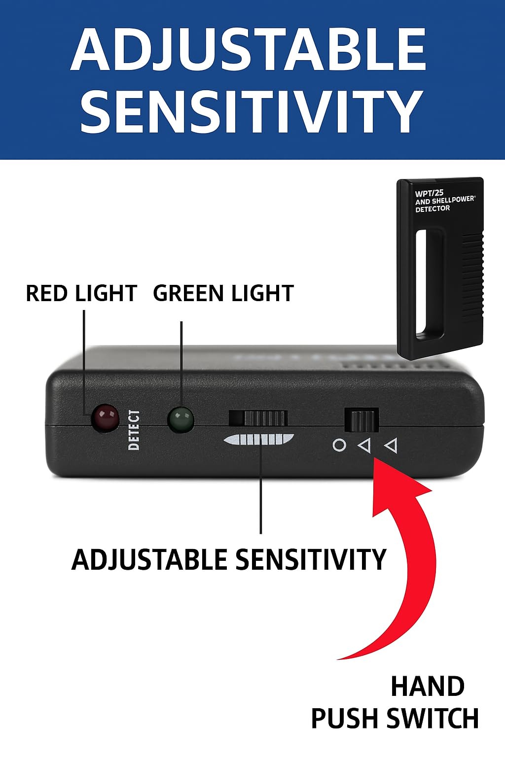 Lightweight ergonomic grip reduces fatigue during extended use.