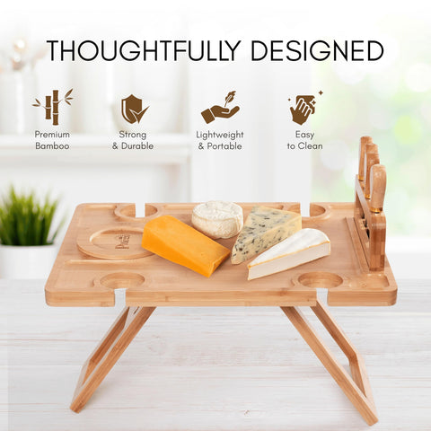 Piticco detachable knife stand keeps knives organized and within reach.