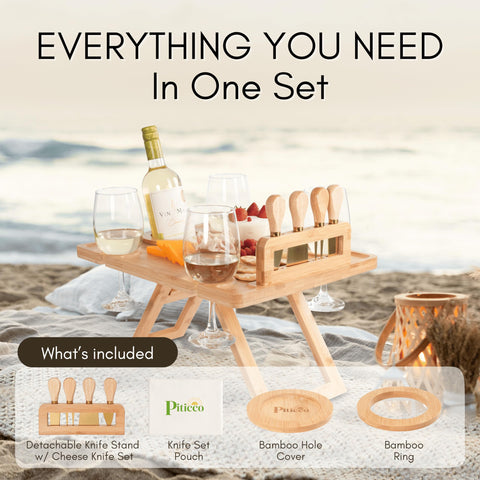 Piticco gift-ready packaging appeals to wine lovers and entertainers.