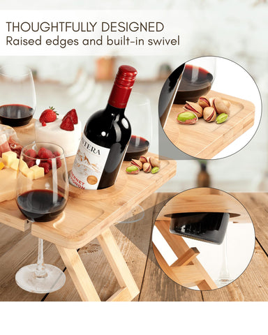 Piticco folding design lays flat for compact storage and quick setup