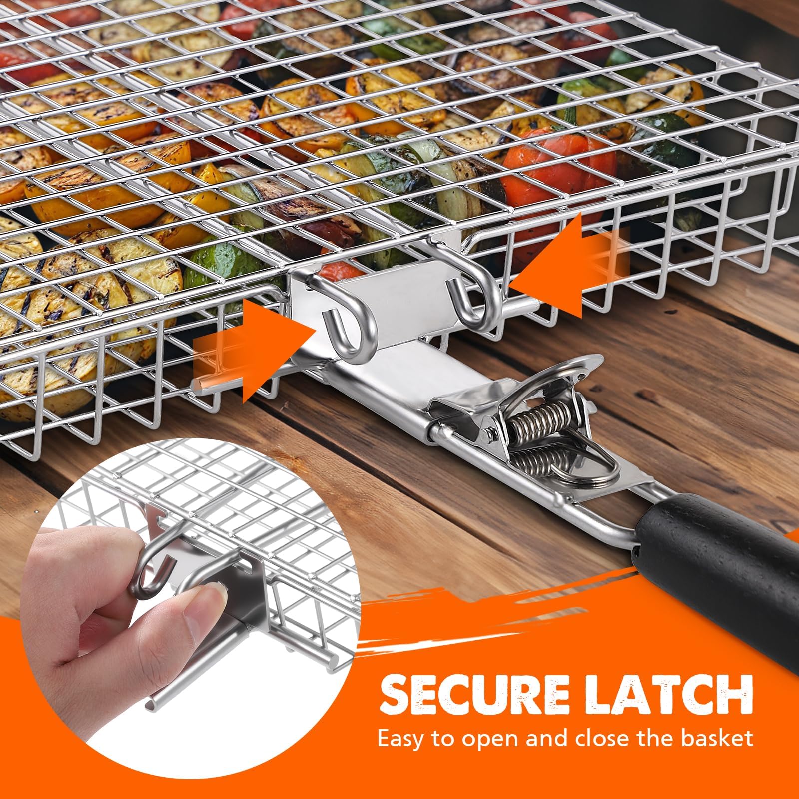 PitInnov dishwasher-safe baskets simplify cleanup after outdoor cookouts
