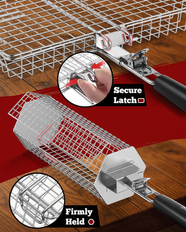 PitInnov stainless construction ensures durability and easy cleaning