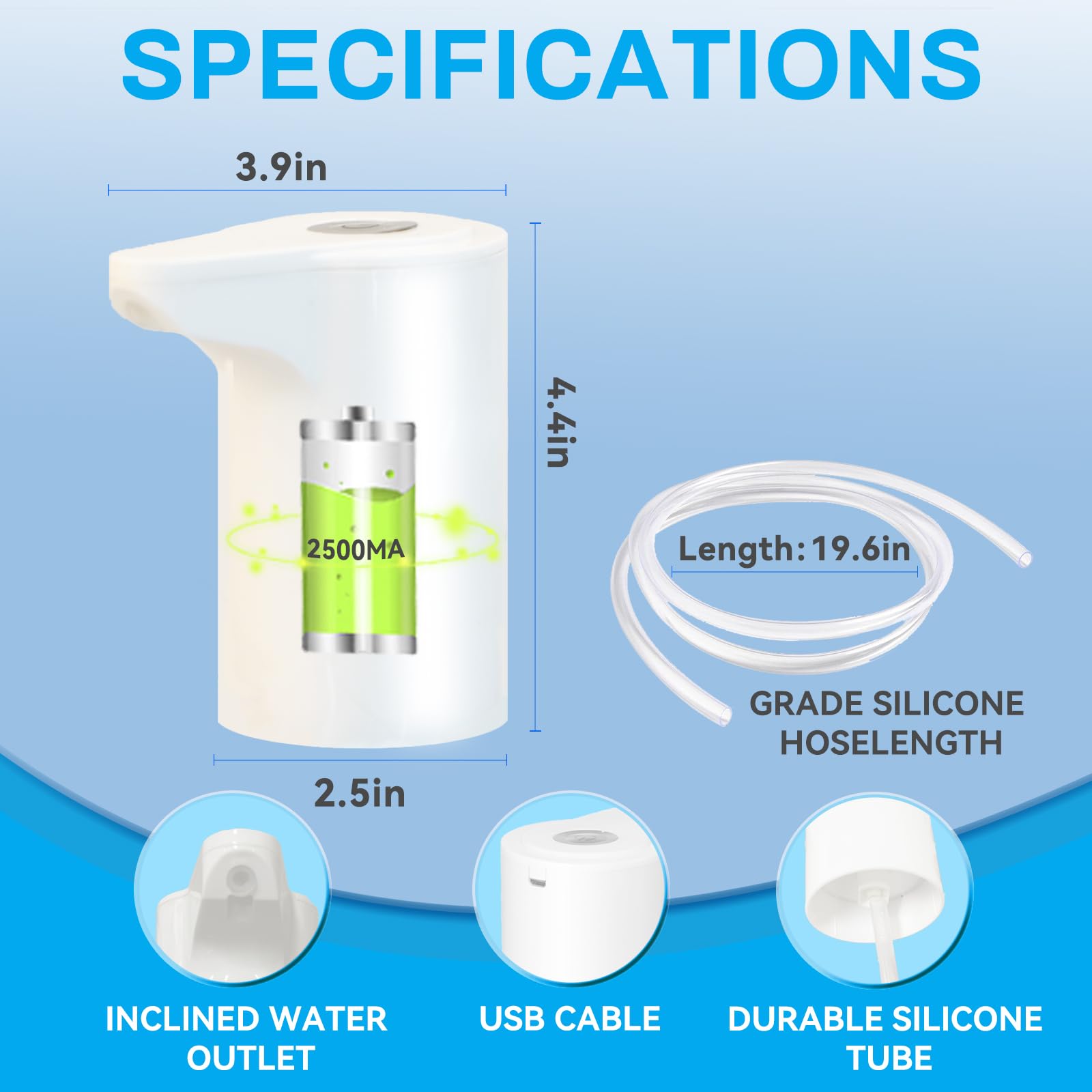 Pitjeck water table pump installation shows a simple hole drill setup for quick use.