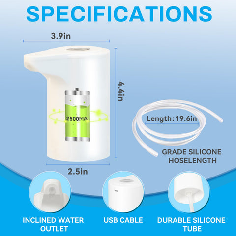 Pitjeck water table pump installation shows a simple hole drill setup for quick use.