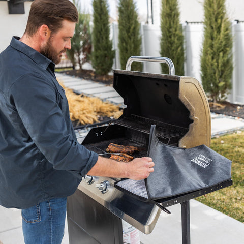 PITPERFECT BBQ BLANKET includes 25 butcher paper sheets for wrapping.