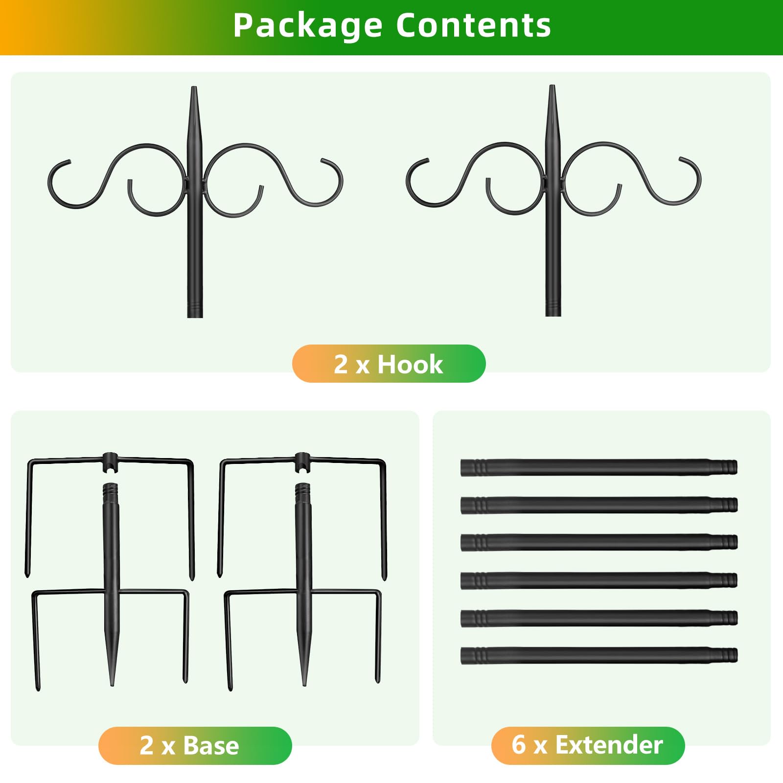 PIYILO outdoor-wedding-aisle hook for reliable setup