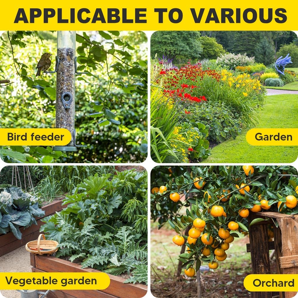 PJCFDOP Squirrel Repellent safe for kids and pets when used as directed.