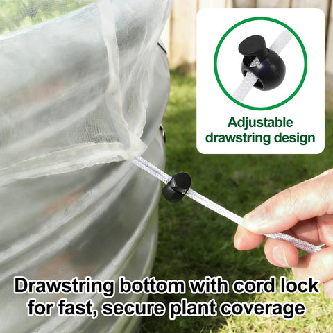 PJT durable, reusable netting for long-term outdoor use.