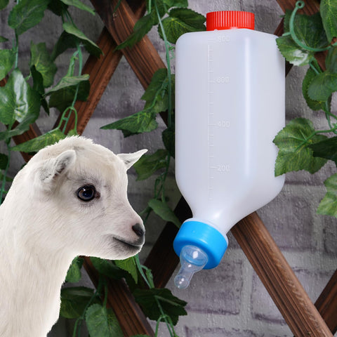 PKNYBZH goat feeding bottle 800 ml capacity for efficient farm feeding