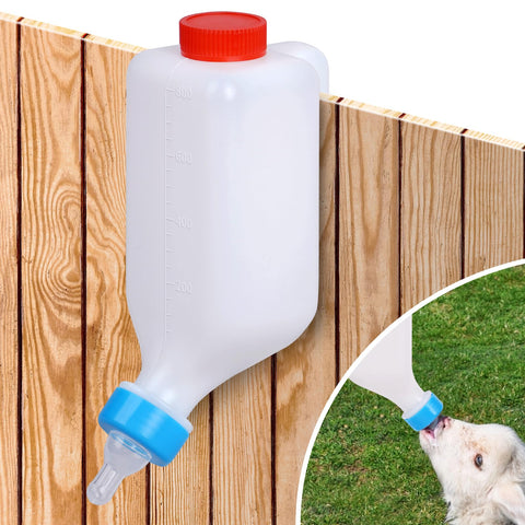 PKNYBZH lamb nursing bottle with durable rubber nipple for gentle feeding