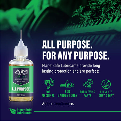 PlanetSafe Hedge Trimmer Oil spray 4oz lubricates blades and helps prevent rust.