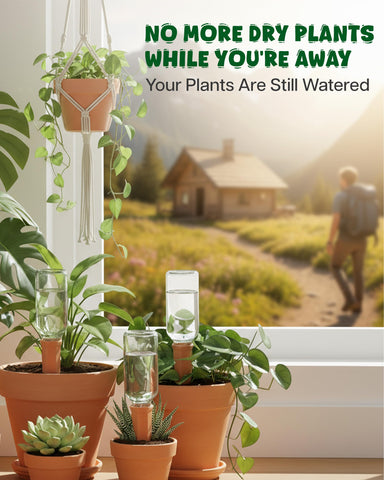PlanKKers outdoor spikes support patio gardens with consistent moisture