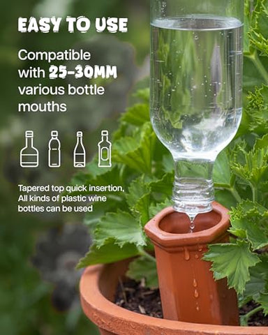 PlanKKers self-watering plant spike insert suitable for pots and planters