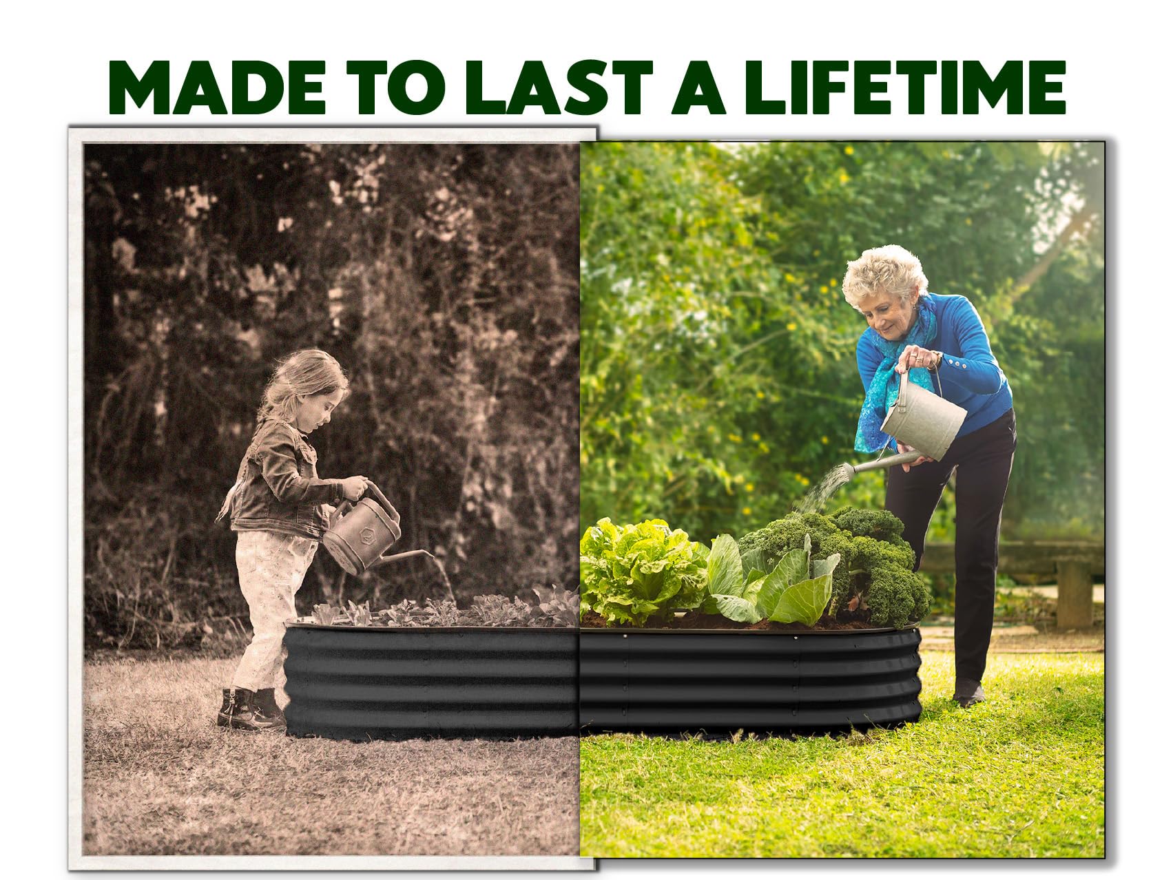 Plant & Plot durable galvanized metal sheets with zinc coating resist rust