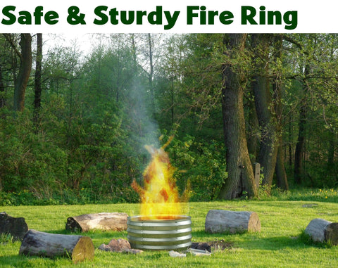 Plant & Plot durable round planter designed to resist rust and corrosion.