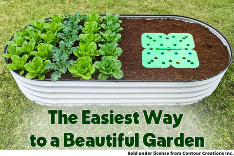 Plant & Plot Square Foot Gardening Grid helps organized layouts